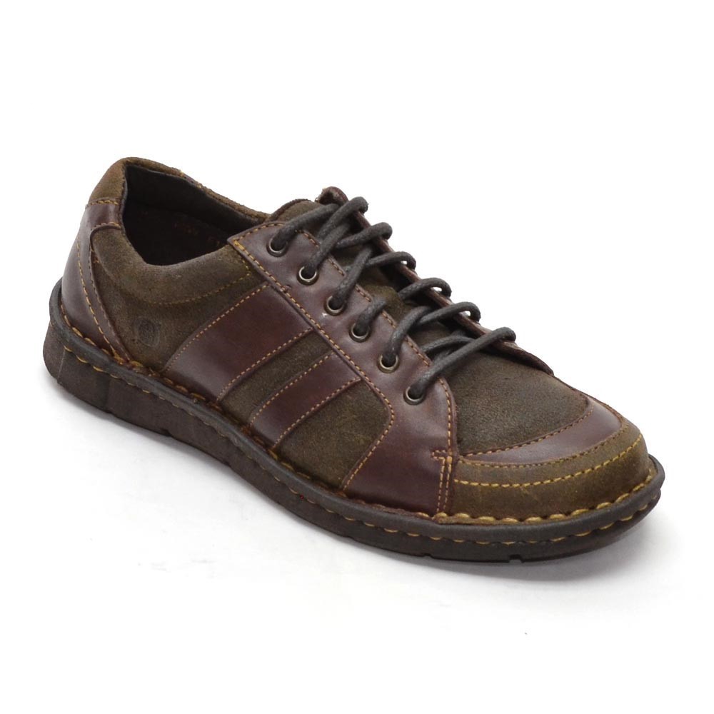 Born Mimas Brown Leather Lace Up Oxfords 36.5 / 6 M New
